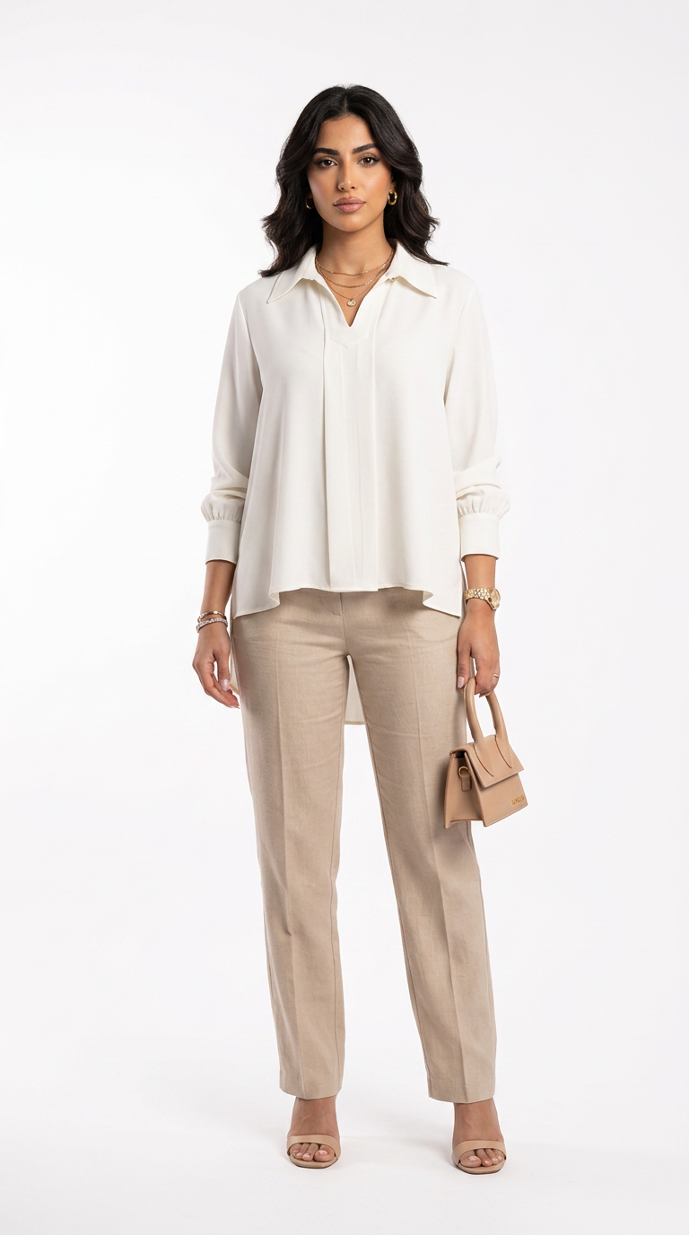 Plain Simple Daily Blouse