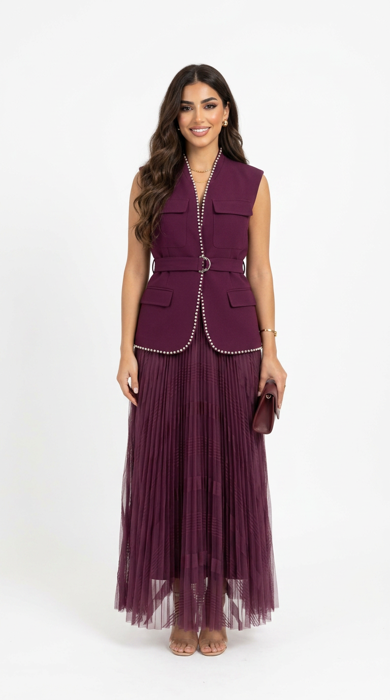 Cur Sleeve Suit