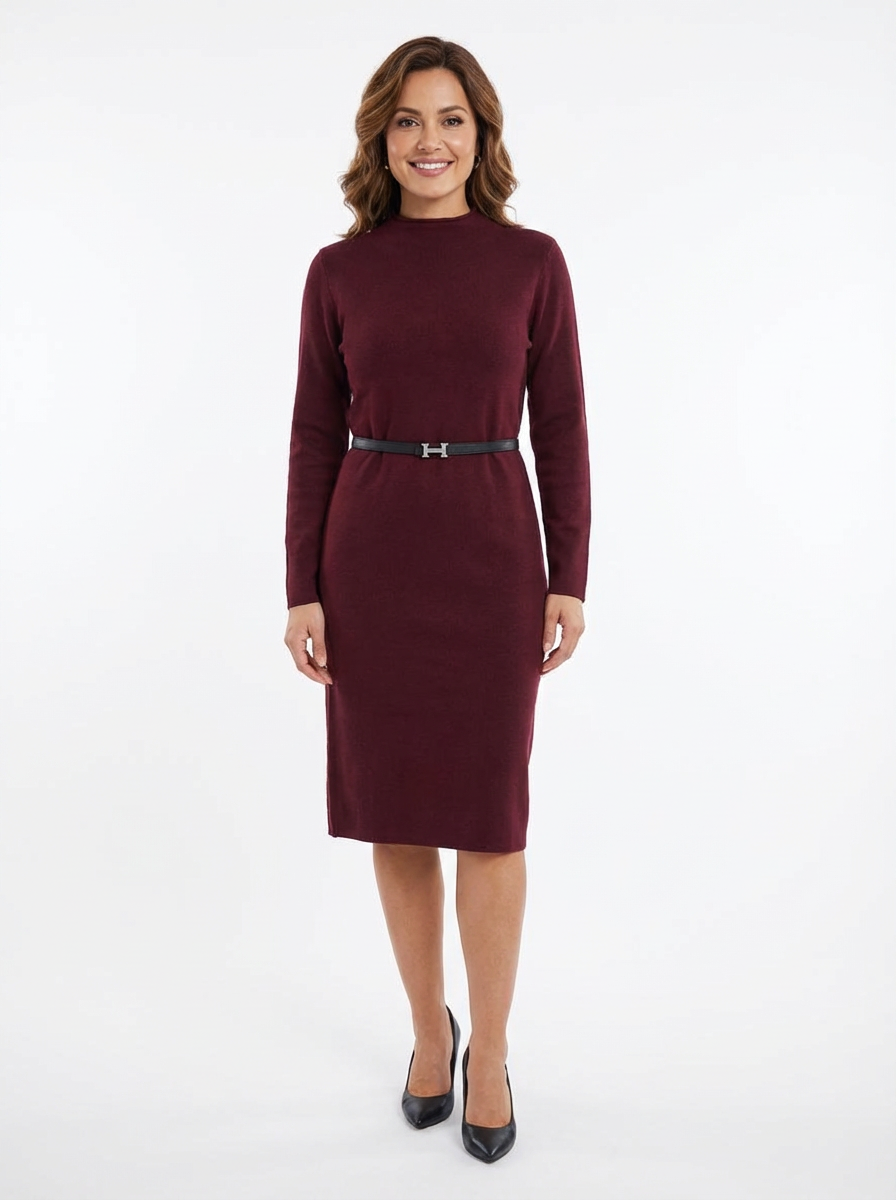 Minimal Knit Bodycon Dress