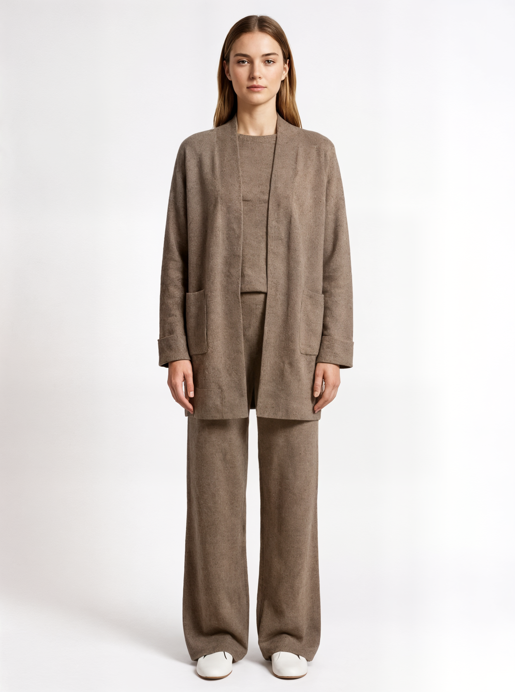 طقم محبوك كارديغان