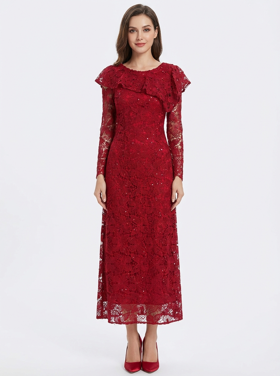 Lace Midi Dress
