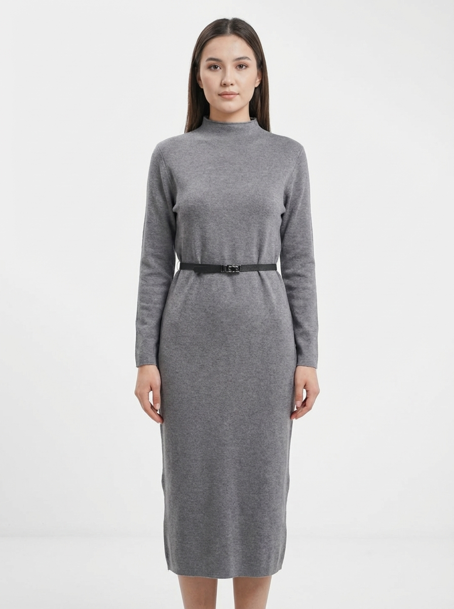 Minimal Knit Bodycon Dress