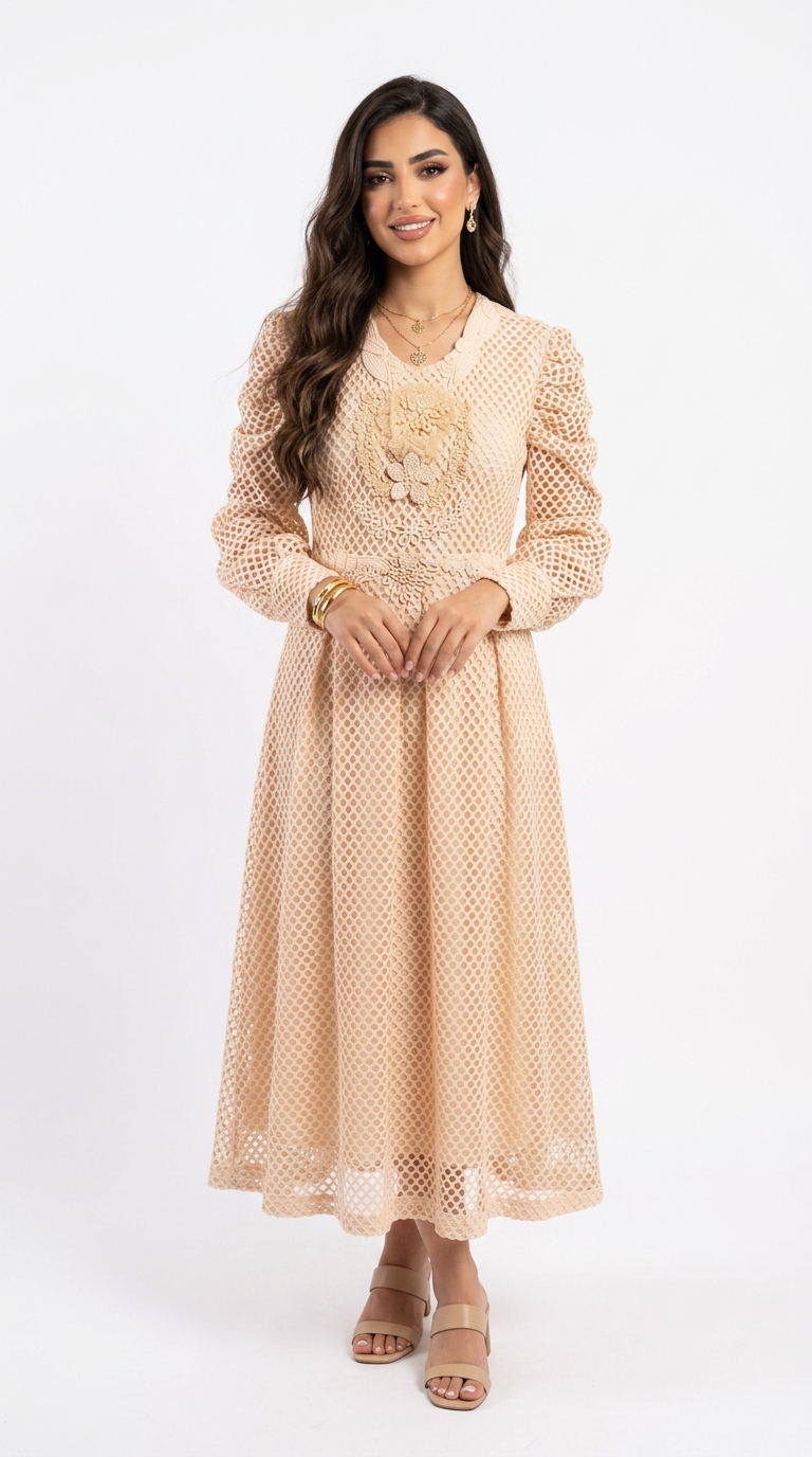 Long Flowered Dress